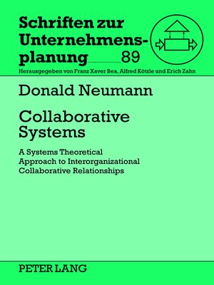 cover image of Collaborative Systems